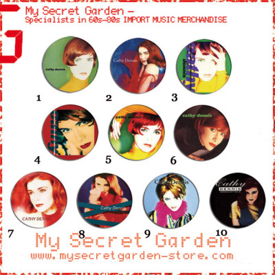 Cathy Dennis - Move To This, Just Another Dream Pinback Button Badge Set 1a or 1b ( or Hair Ties / 4.4 cm Badge / Magnet / Keychain Set )
